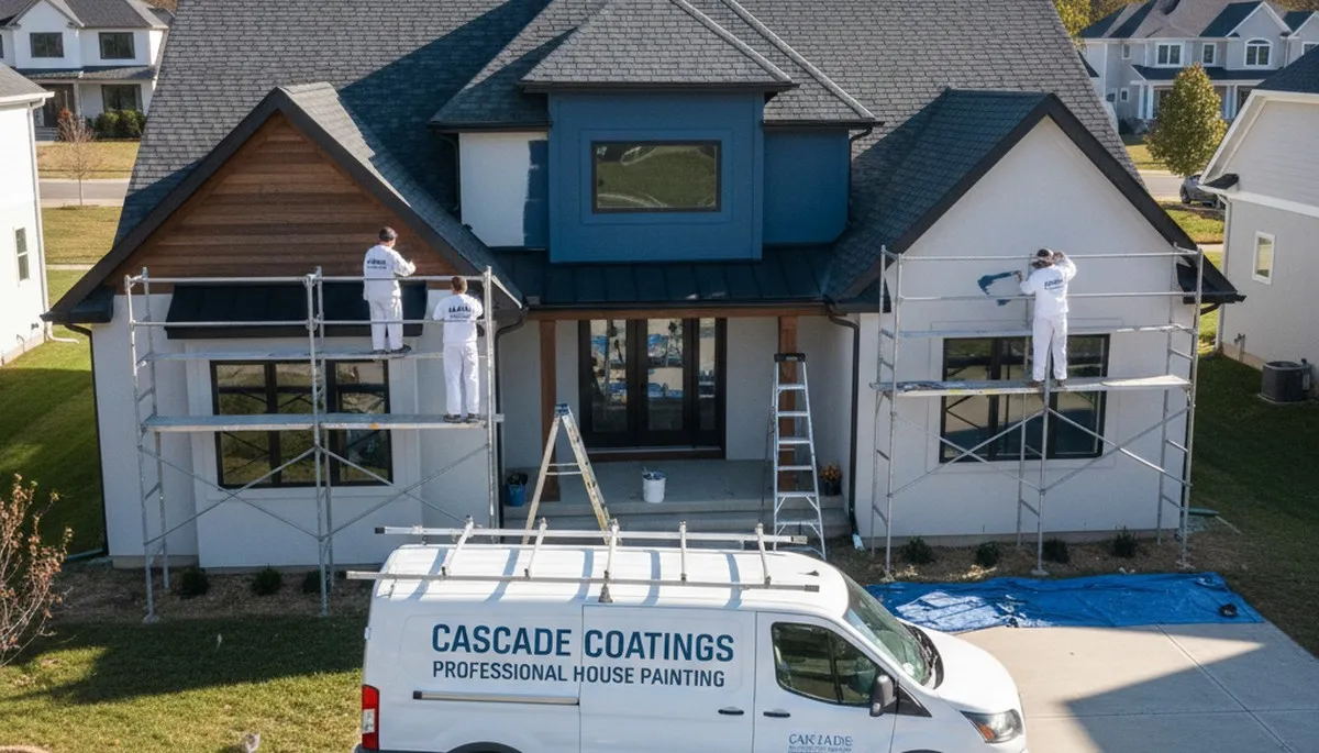 Professional house painting service in Troy, MI by expert residential painters