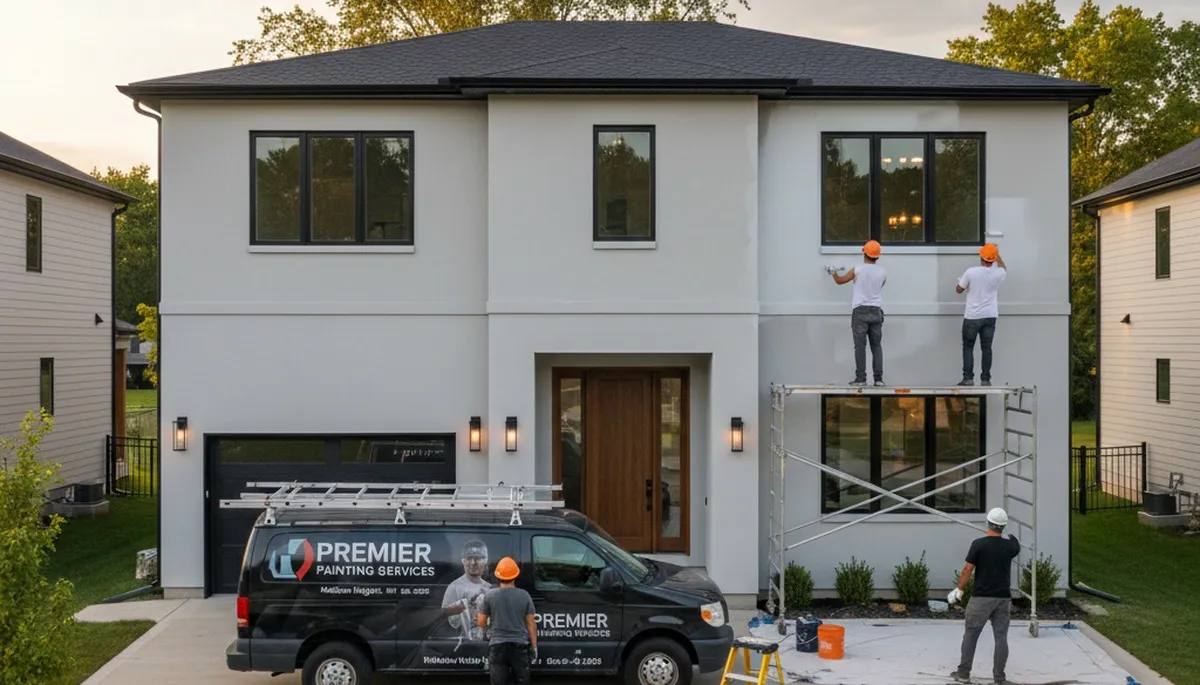 Professional house painters in Troy MI providing expert exterior and interior painting services