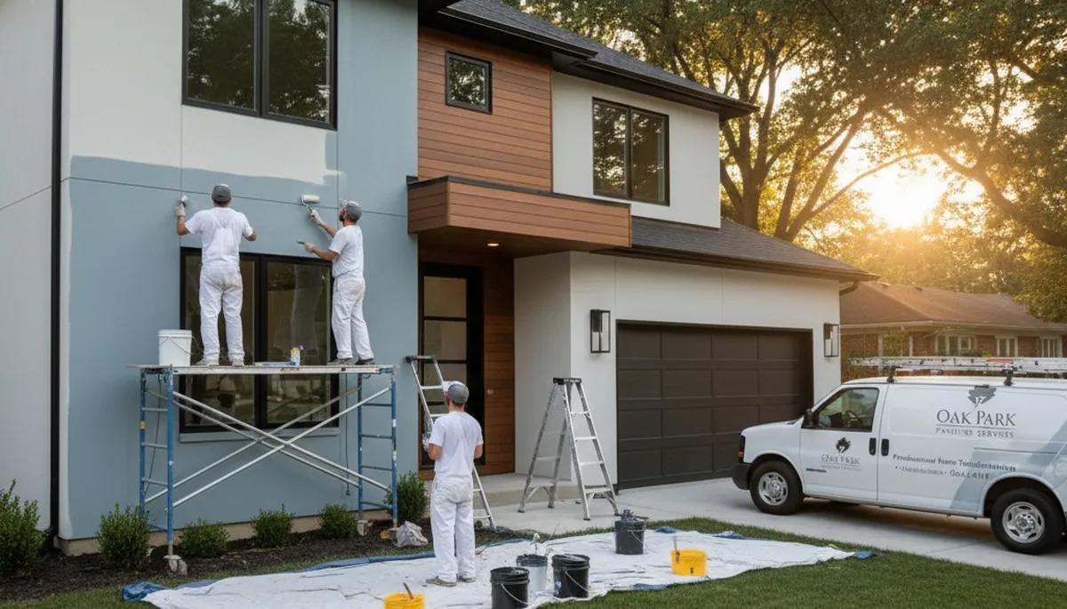 House painting services in Troy, MI for residential interior and exterior home painting by PainterS Troy MI