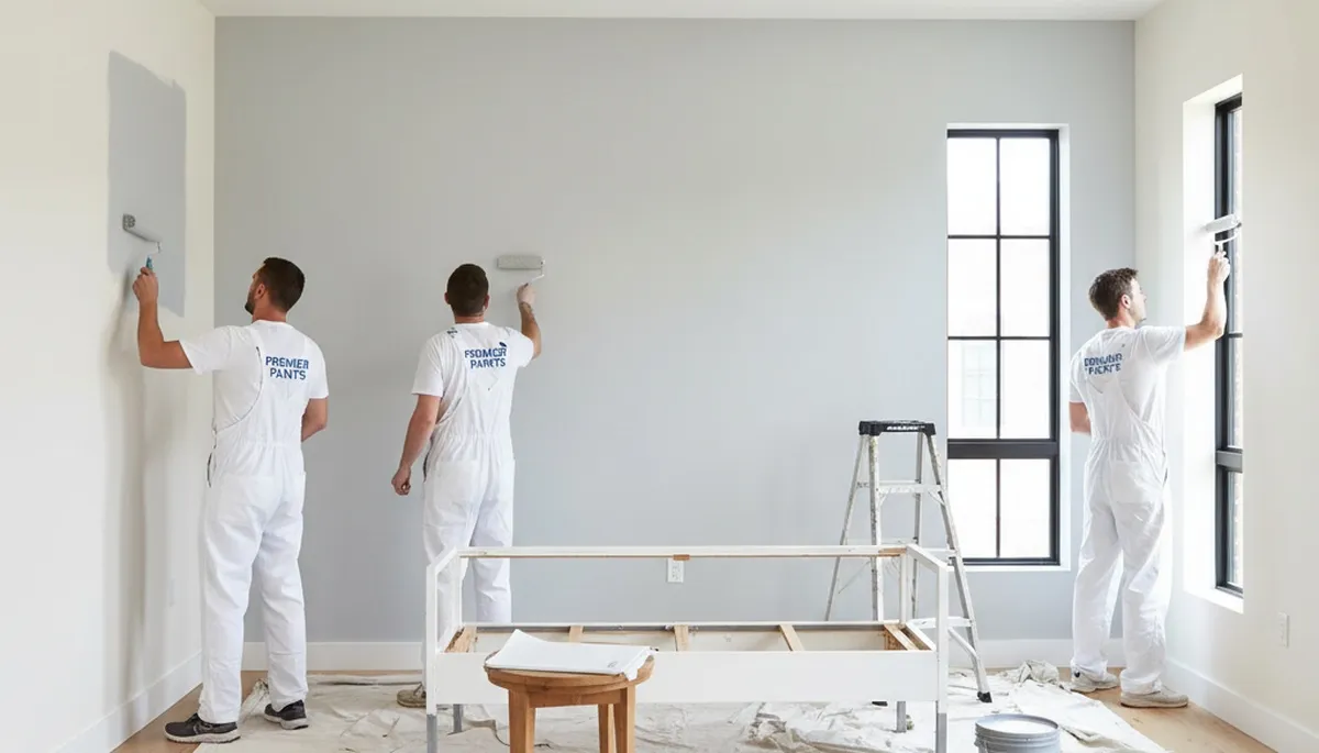 Professional interior house painting in Troy, MI by expert painters from painterstroymi.com